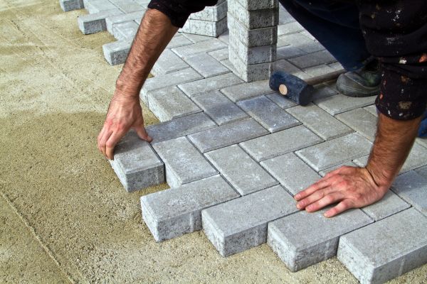 Concrete Paver Installation in Puyallup