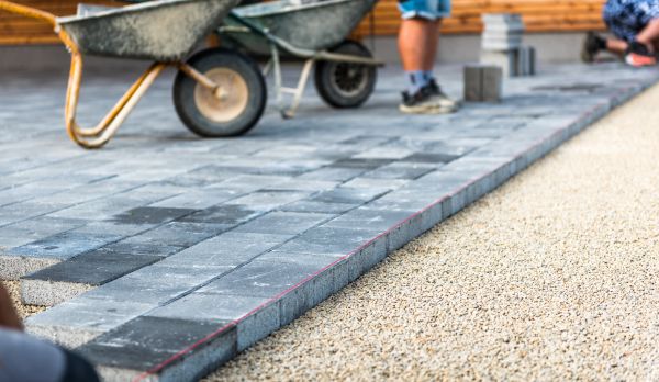 Paver Hardscape Installation in Puyallup