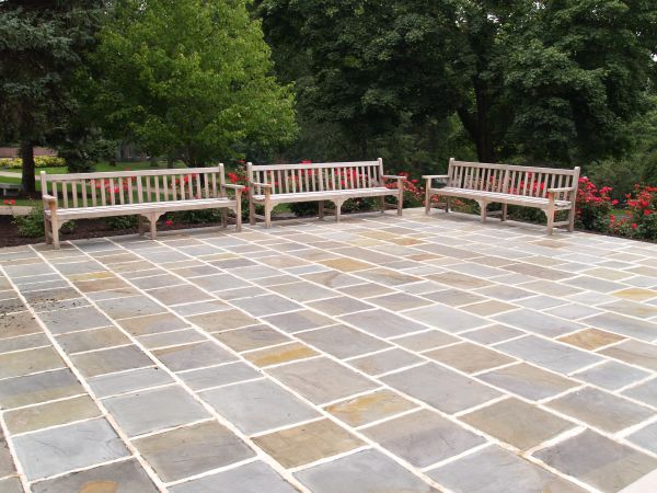 Slate Patio Installation in Puyallup