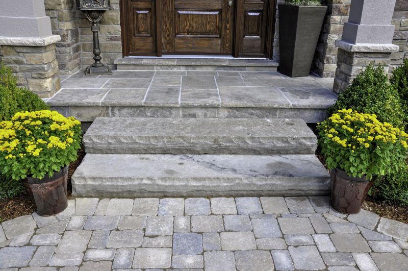 Step Paver Transition