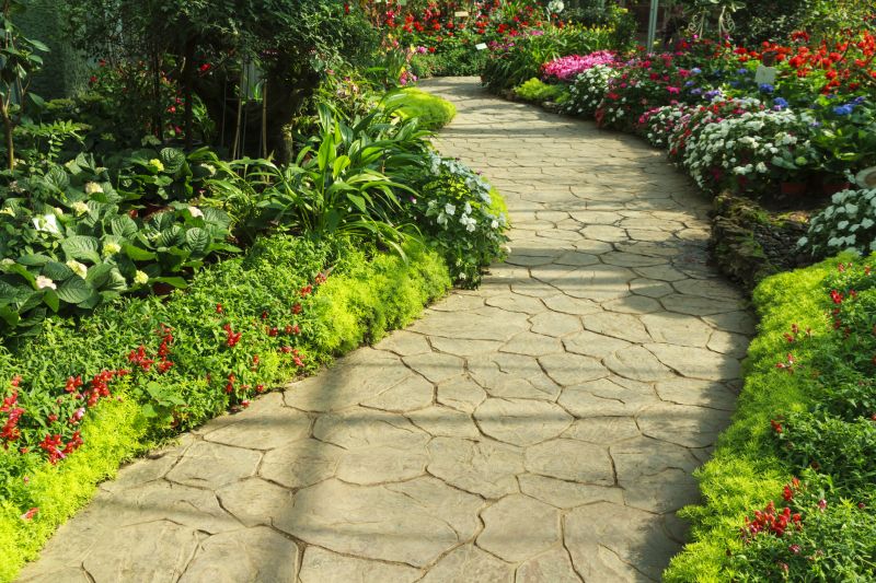 Stone Walkway Installation